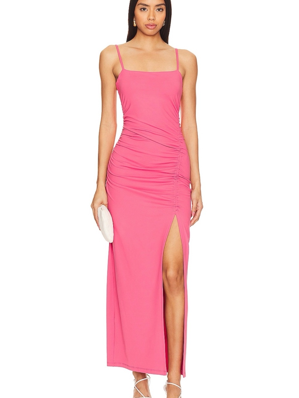 Susana Monaco ruched maxi dress